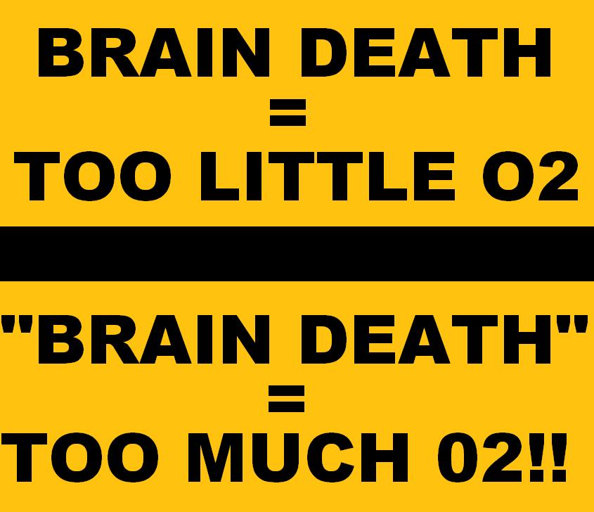 "BRAIN-DEATH" IS KIDNAP...MEDICAL TERRORISM/MURDER BEGINS WITH YOUR OWN